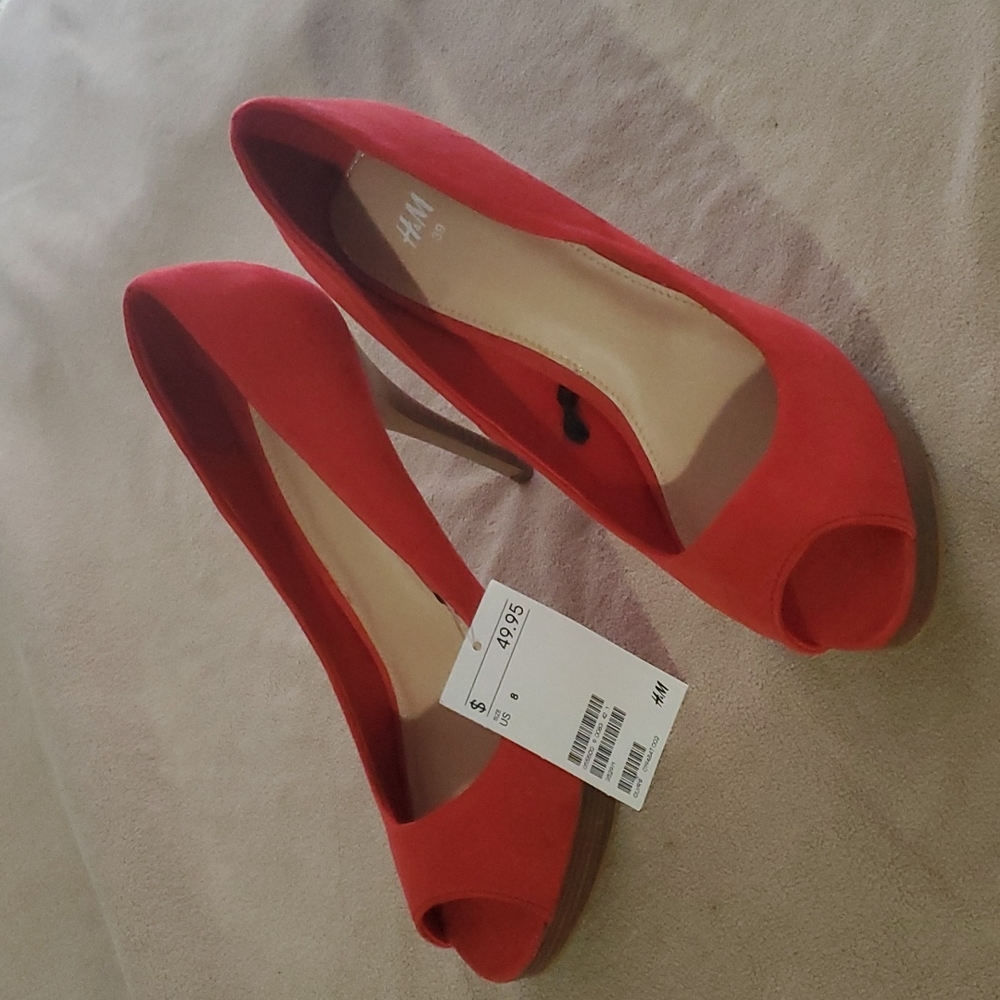 Open toe heels  H&M